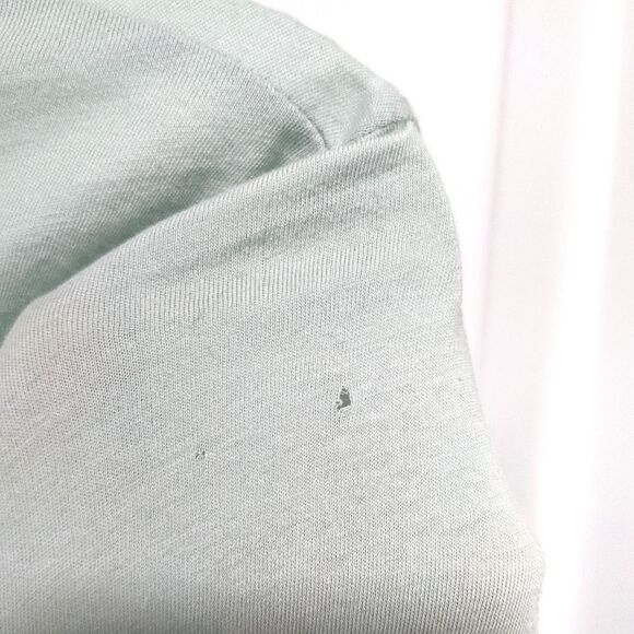 Joe's Jeans Collection Peplum Tee Dusty Blue Mint - Picture 4 of 8